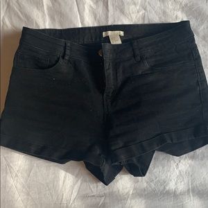 Black shorts